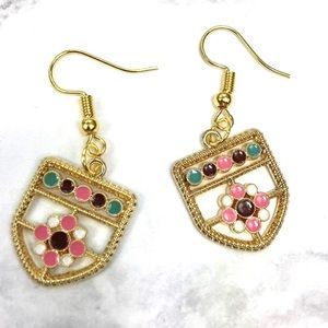 3 for $15 Art Deco Geometric Dangle Earrings